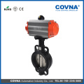 2 inch pneumatic actuator Cast iron butterfly valve with EPCM sealing